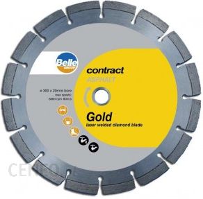 Belle Tarcza diamentowa Gold 350x25 mm do asfaltu GA35025