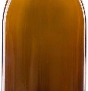Emcor Butelka Szklana 250Ml Z Nakrętką Białą Nakrętką X5