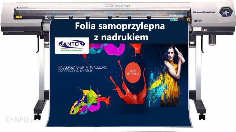 Folia Naklejka Z Nadrukiem 1Mkw Plus Laminat