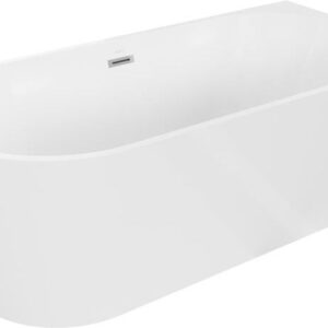 Mexen Mia Prawa 150x80 Biała Przelew Chrom 52691508000P