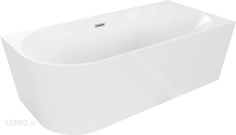 Mexen Mia Prawa 150x80 Biała Przelew Chrom 52691508000P