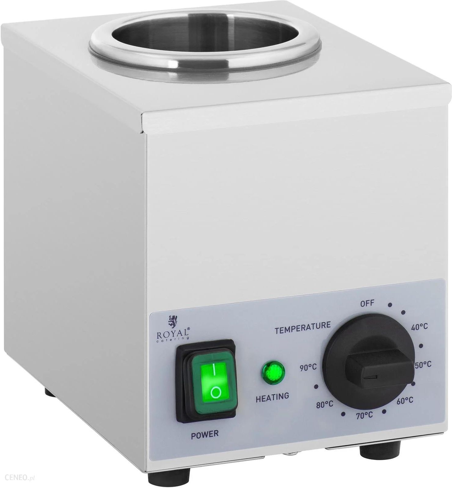 Royal Catering Podgrzewacz Do Sosów 1x1L Dolny Panel Sterowania